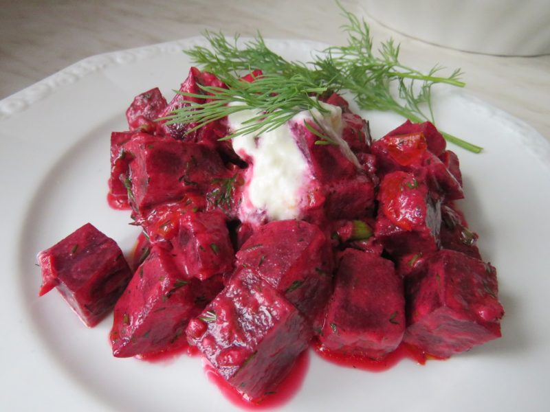 griechischer Rote-Rüben-Salat