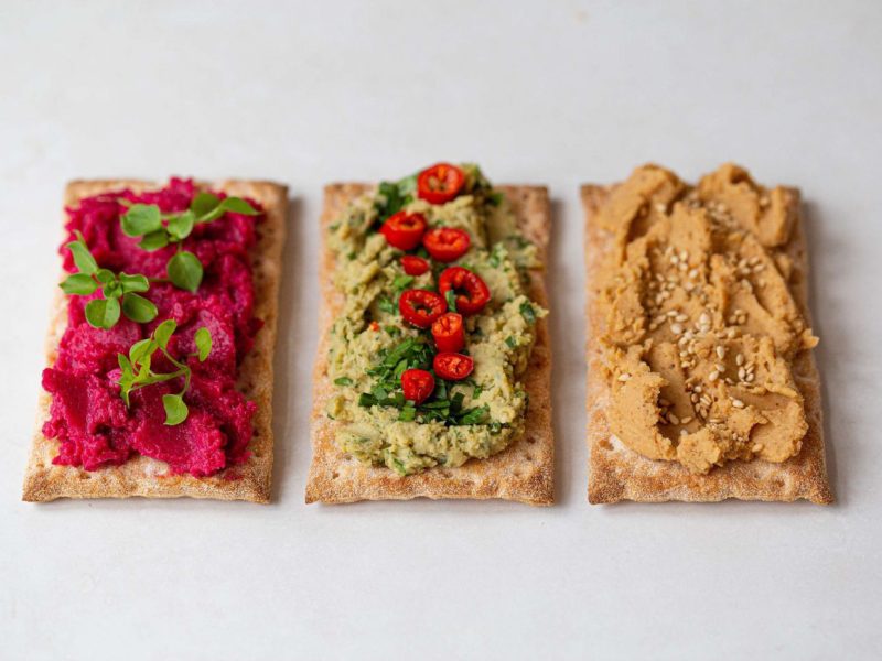 3 x Hummus