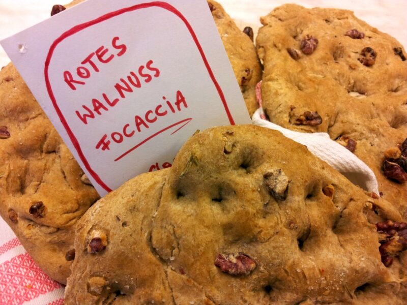 Walnuss Focaccia