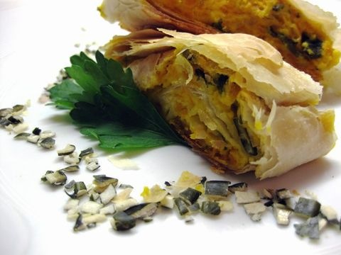 Kürbisstrudel