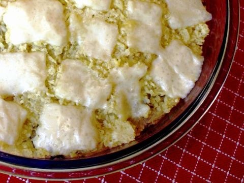Erdäpfel-Sauerkraut-Gratin