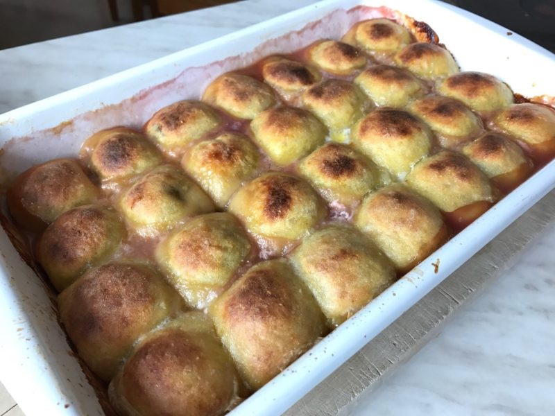 Gebackene Zwetschken-Knödel