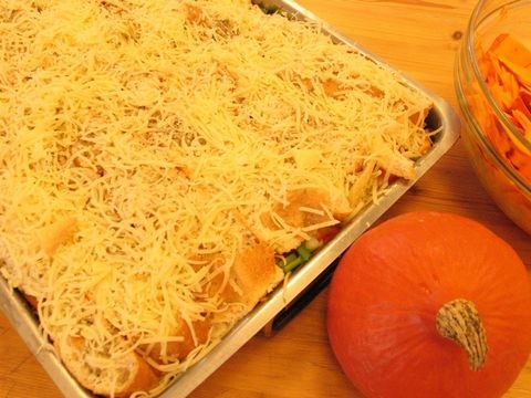 Kürbisauflauf