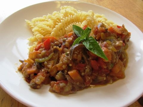Melanzani in Paradeisersauce