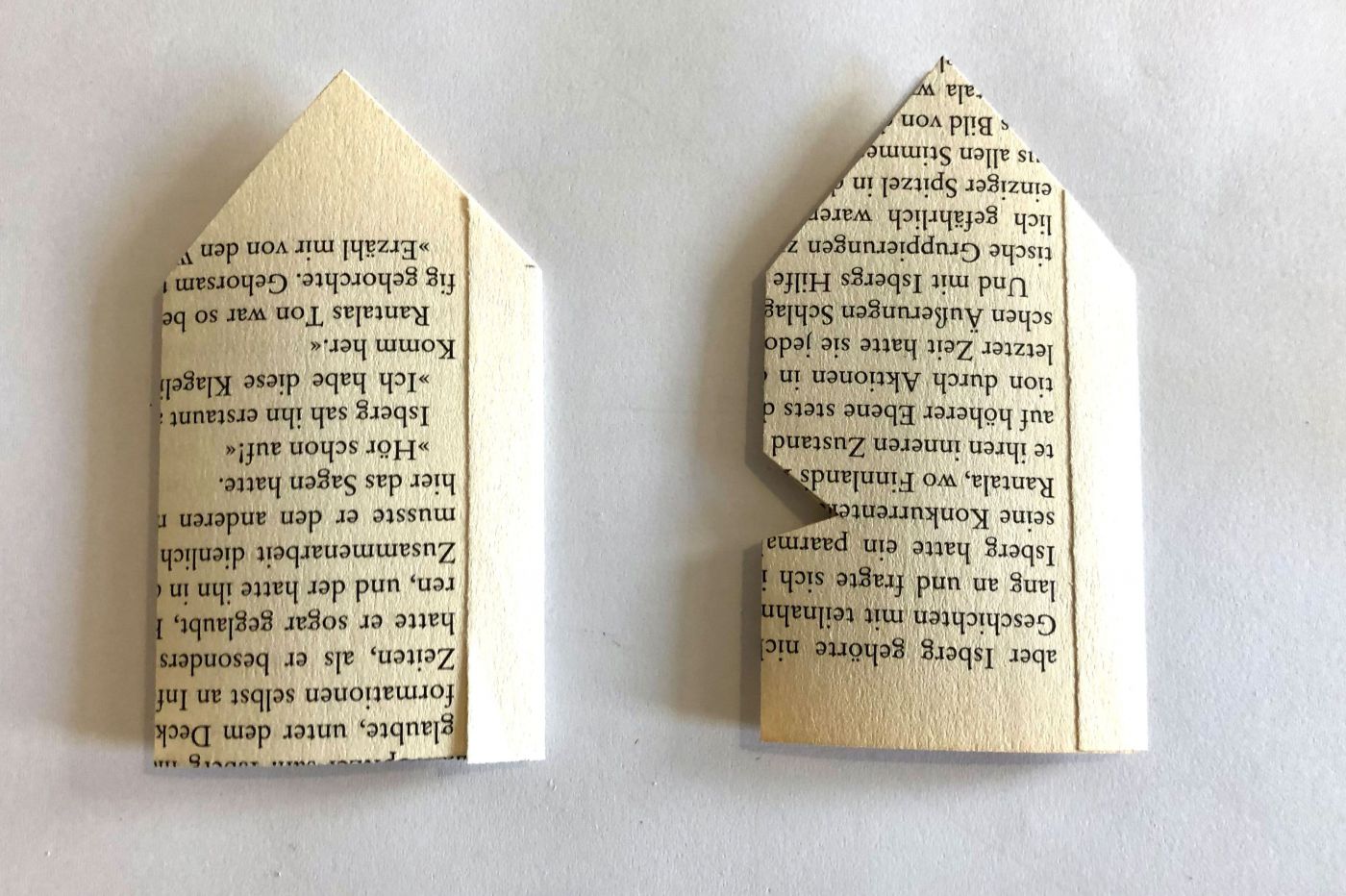 Papierstern basteln