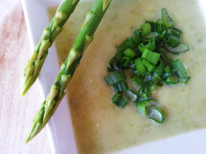 Spargel-Erdäpfelsuppe