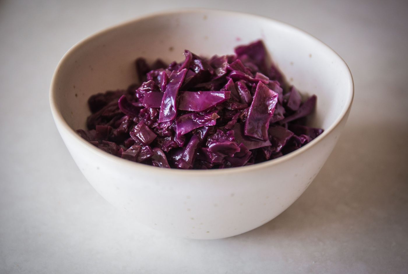 Blaukraut in einer Schüssel