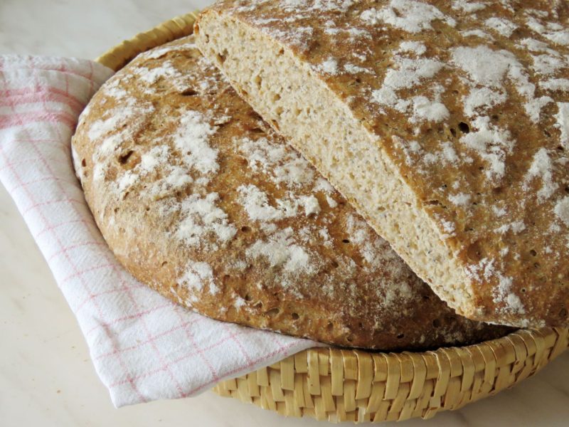 Roggen-Dinkel-Sauerteigbrot