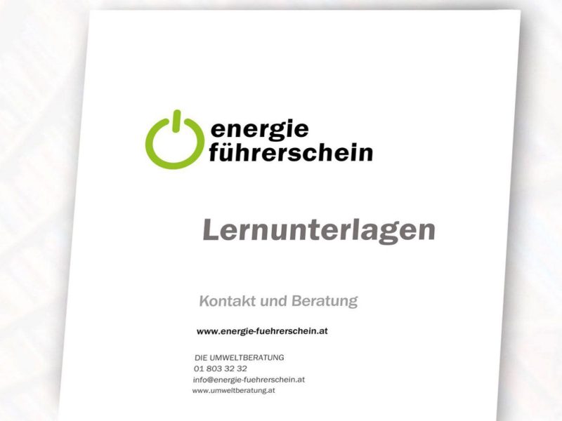 energie-fuererschein Lernunterlagen