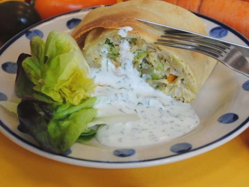 Gemüsegetreidestrudel