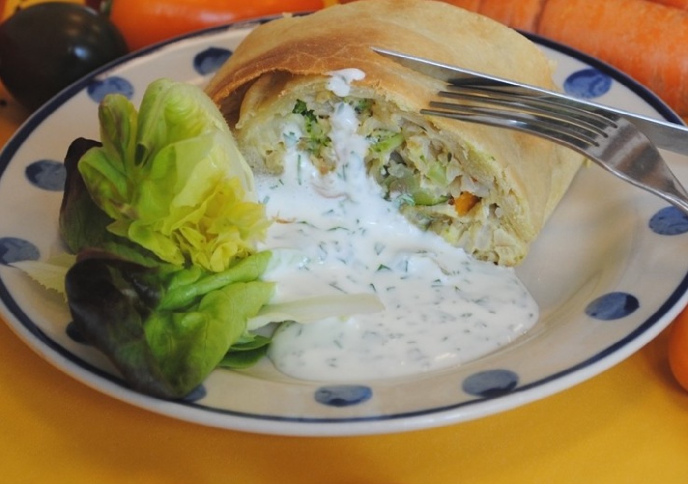 Gemüsegetreidestrudel