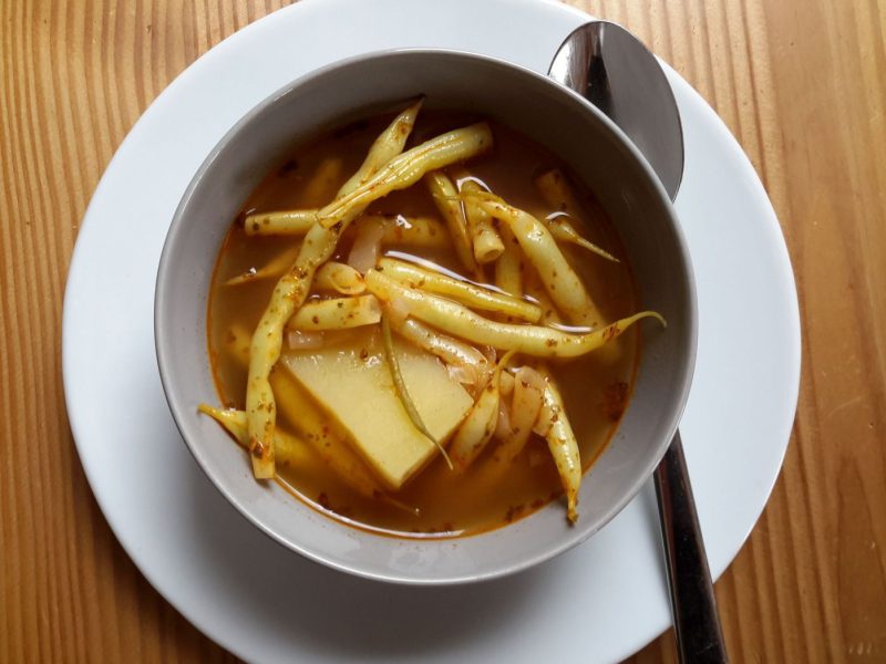 Fisolensuppe