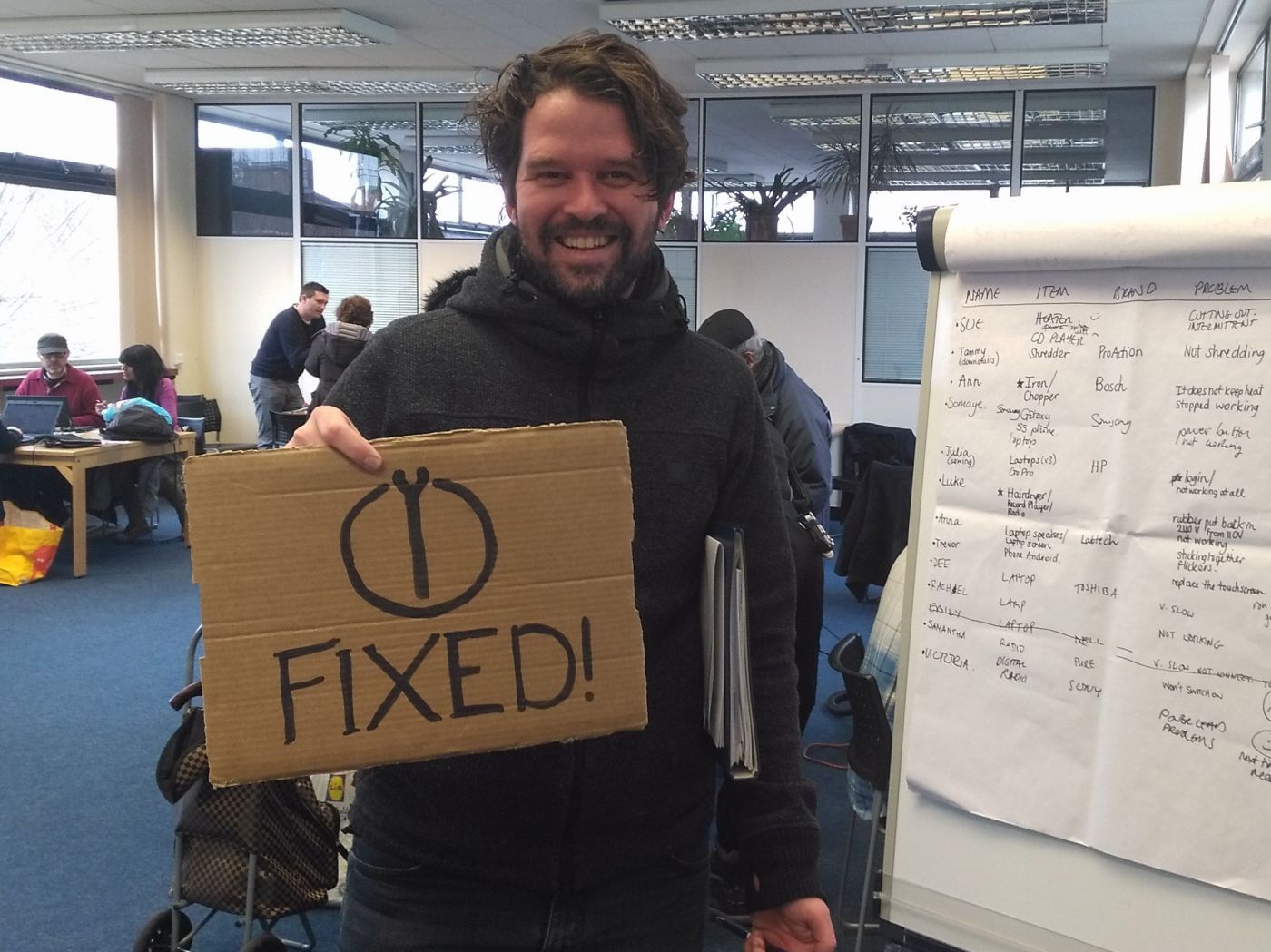Besuch in den Räumen der Hackney Fixers