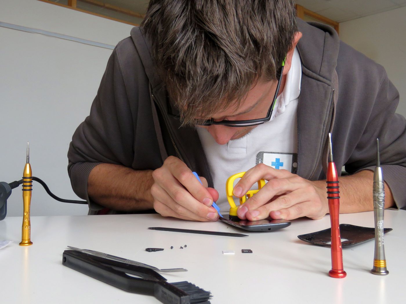 Reparatur eines Handys