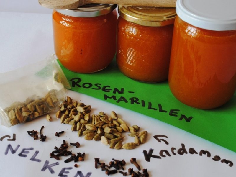 Kardamom-Marillenmarmelade