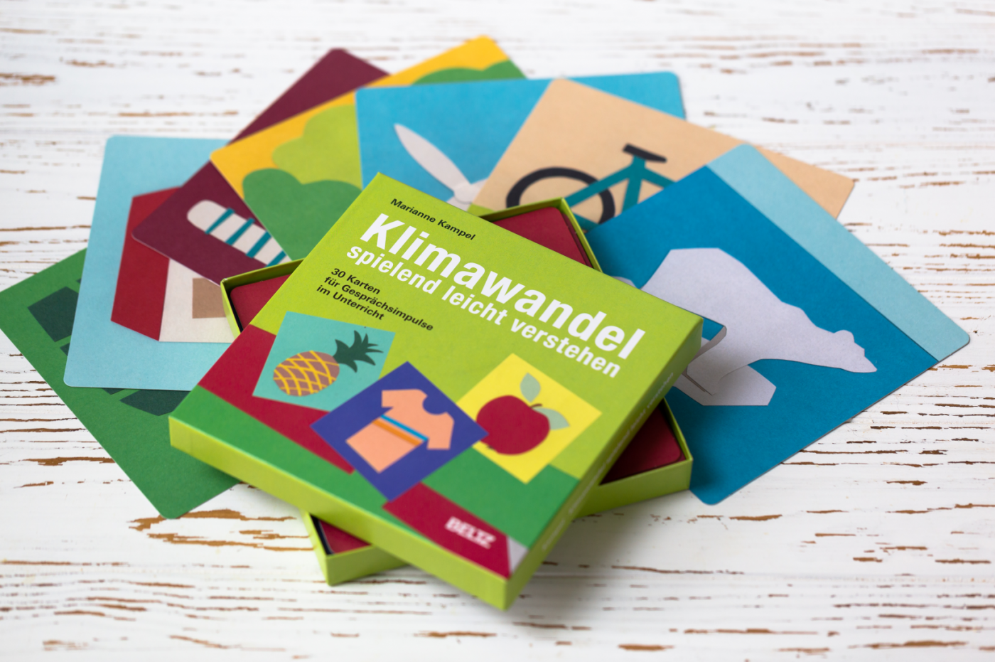 Klimawandel Spiel mit Karten