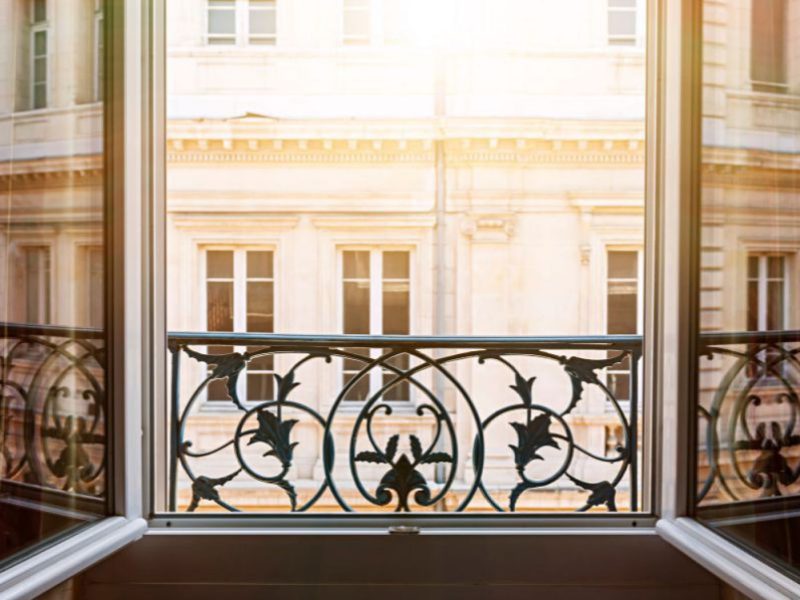 offenes Fenster