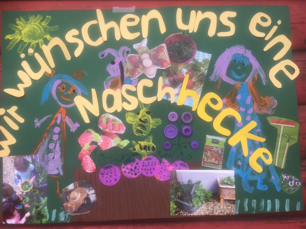 Wir wünschen uns eine Naschhecke