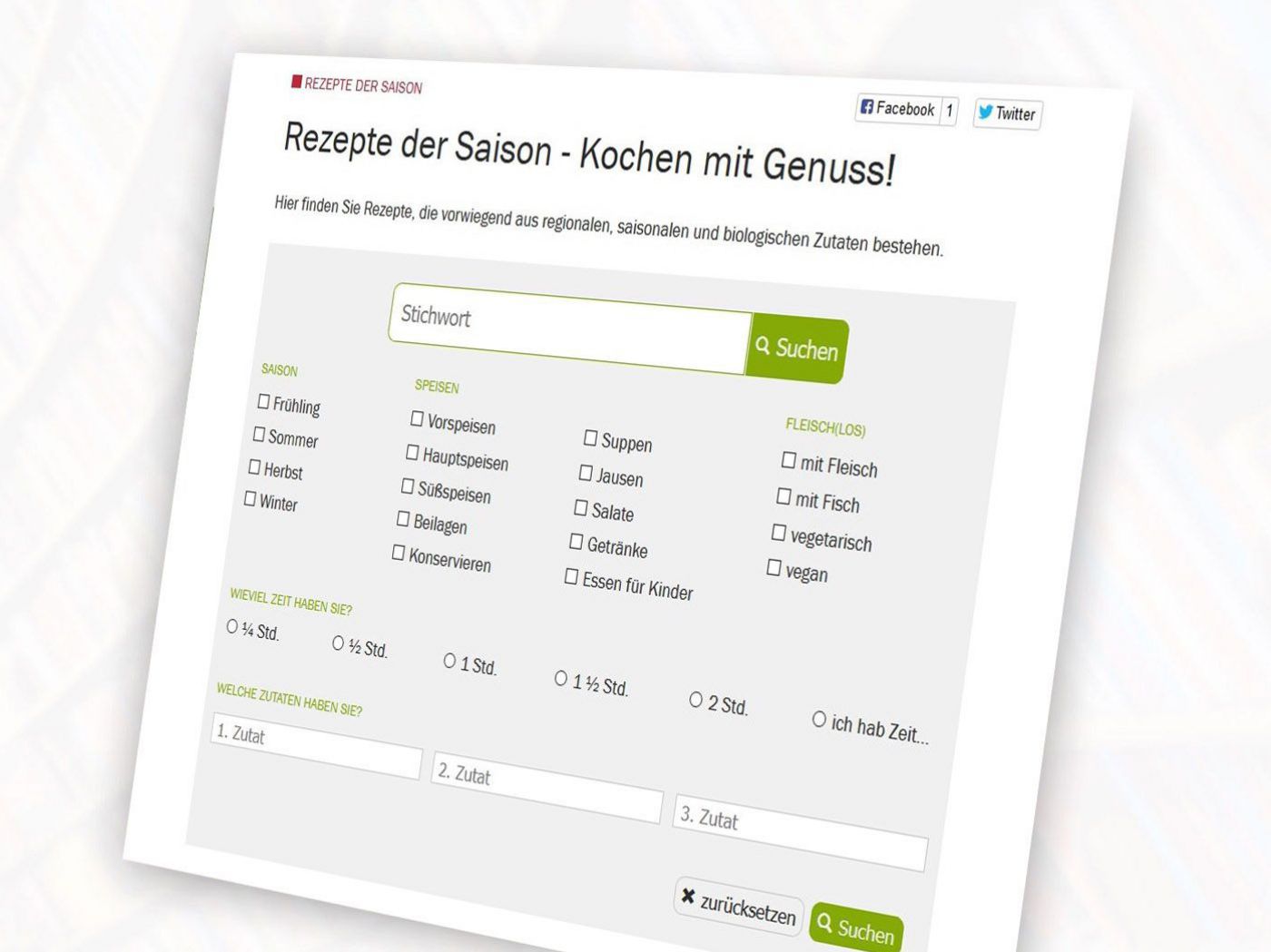 Saisonale Rezepte