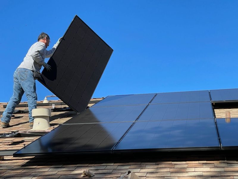 Solaranlage am Dach