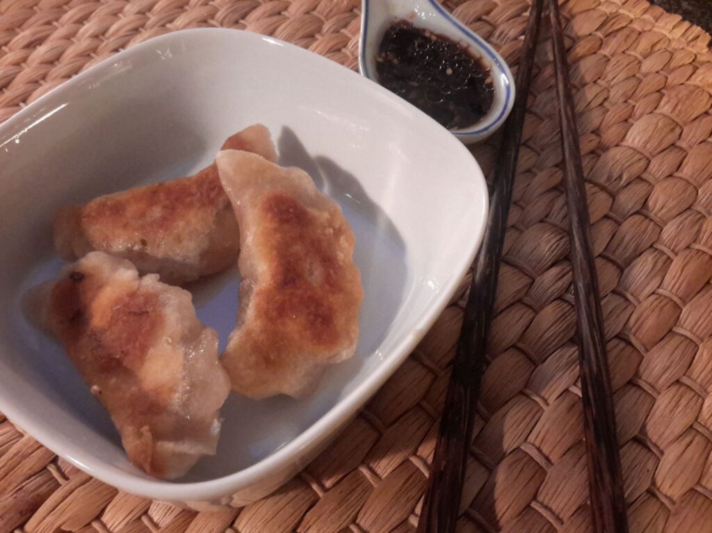 Gebratene Teigtaschen