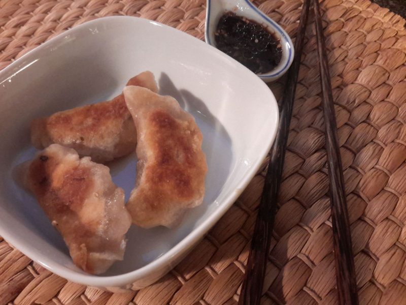 Gebratene Teigtaschen