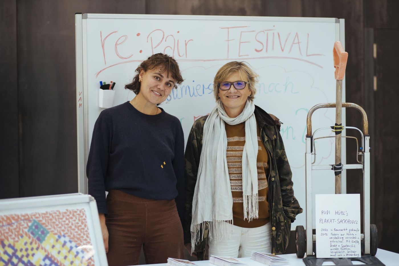 Infostand re:pair Festival